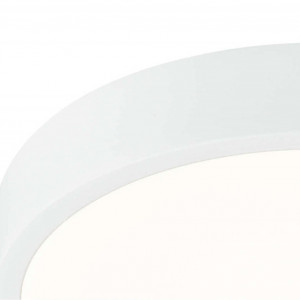 Plafoniera LED Alara III sticla acrilica / aluminiu, 1 bec, alb, 230 V, 22 W - Img 2