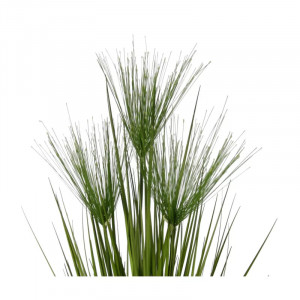 Planta artificiala in ghiveci The Seasonal Aisle, plastic, verde/negru, 75 x 25 x 25 cm