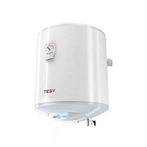 Produs Resigilat Boiler electric Tesy GCV504420B11TSR, 50 l, putere 2000 W, capacitate 50 L, presiune 0.8 Mpa, izolatie 18 mm, protectie anti-inghet, instalare verticala, clasa C, dimensiuni 59.5 x 44 x 46 cm, greutate 16.7 kg