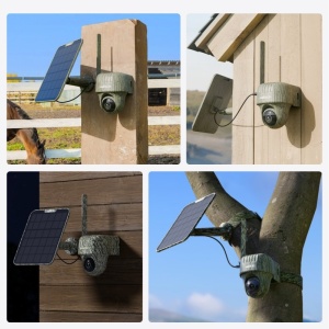 Produs Resigilat Camera de supraveghere 4G Reolink GO SERIES G450 WITH SOLAR PANEL 2 Senzor: 1/3"CMOS Rezolutie video: 8 Megapixeli (3840 x 2160 pixeli) Cadre/secunda: 15 FPS Lentila fixa:4mm Diafragma: F1.6 Unghi de vizualizare: orizontal: 90°/vertical:  - Img 2