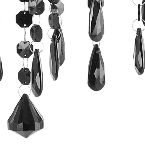 Produs Resigilat Candelabru Re-Bloom Kalang, fier, 50x50x135 cm, 4 lumini E14 max 40W, IP20, cablu 84 cm, negru - Verificat A - Img 5