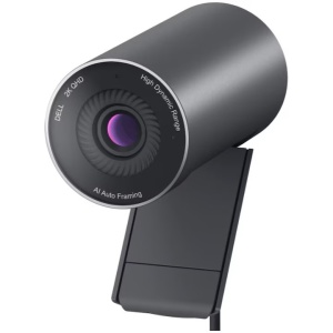 Produs Resigilat Dell Pro Webcam â€“ WB5023, RESOLUTION / FPS: 2K QHD / 24, 30 fps, Full HD / 24, 30, 60 fps, HD / 24, 30, 60 fps, SENSOR BRAND: Sony STARVISâ„¢, FIELD OF VIEW (FOV): 65, 78 degree, HD DIGITAL ZOOM: Up to 4X, AUTOFOCUS: Yes