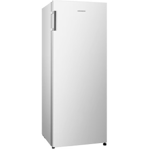 Produs Resigilat Frigider cu o usa Heinner HF-N250A+ Clasa energetica A+, Capacitate bruta: 243 L, Capacitate neta : 242 L, 4Â rafturi din sticla frigider, lumina LED, Compartiment pentru fructe si legume, Control mecanic cu termostat ajustabil
