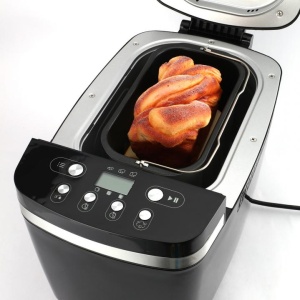 Produs Resigilat Mașină de pâine Heinner HBM-D850BK2P, 850W, 14 programe, Dispenser semințe, Negru - Img 5