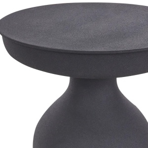Produs Resigilat Masuta laterala Re-Bloom Tenjo, metal, 33x33x50 cm, 10 kg, negru - Verificat A - Img 6