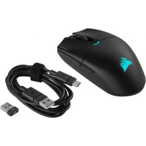 Produs Resigilat Mouse Gaming CORSAIR KATAR ELITE WIRELESS, 26k DPI, compatibilitate iCUE, 1 memory profile, autonomie de pana la 60 de ore 2.4GHz si de pana la 110 ore bluetooth - Img 2