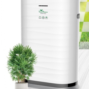 Produs Resigilat Purificator de aer Heinner HPA-600WIFI, arie de acoperire: 42~72mÂ², CADR (flux de aer): 600mÂ³/h, control tactil cu display, control WIFI, telecomanda, generator de ioni negativi, senzor PM 2.5, display digital PM 2.5, indicator calitate - Img 3