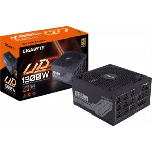 Produs Resigilat Sursa GIGABYTE UD1300GM PG5, Active PFC (>0.9 typical), 1300W 80 PLUS GOLD, 140mm double ball bearing fan