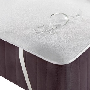 Protectie saltea, 80% poliester/20% bumbac, 140x200 cm, lavabil 40°C, alb - Verificat A · Re-Bloom - Img 4