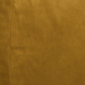 Puf de catifea Veluto Plump, galben muștar, 75 x 50 cm - Img 3