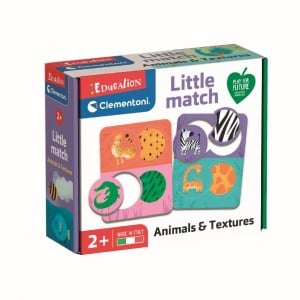 Puzzle Clementoni Little match animale si texturi - Img 2