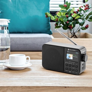 Radio portabil GoGEN DAB 500 BTC cu tuner DAB+ si FM, 1W, Bluetooth, LCD color, baterie 2000 mAh - Img 2