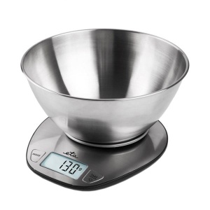 RESIGILAT - Cantar de bucatarie ETA DORI 6778, 5 Kg, precizie 1g, TARA, otel inoxidabil