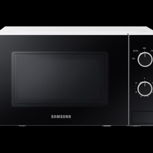 RESIGILAT - Cuptor cu microunde Samsung MS20A3010AH/OL, Capacitate 20L, Putere 700W, 5 trepte de putere, Control mecanic, Alb