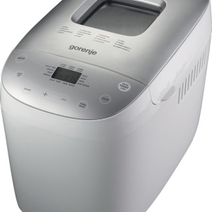 RESIGILAT - MASINA DE FACUT PAINE GORENJE BM1600WG, 850W, Capacitate 1125-1600g, 16 programe, Alb/Argintiu