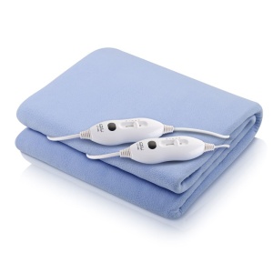 RESIGILAT - Patura cu incalzire electrica GALLET CCH160, 160X140 cm, 2x60W, bleu