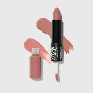 Ruj și Creion Contur CTZN Nudiversal Lip Duo 9 Fez, 5 ml + 1.2 g