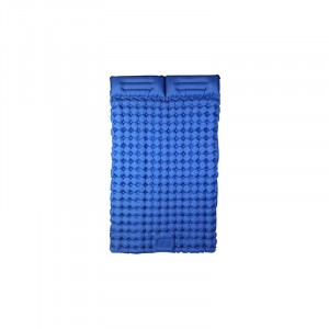 Saltea gonflabila pentru camping Litthing, nailon, albastru, 200 x 135 x 9 cm - Img 1