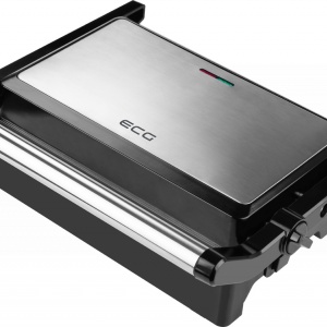 Sandwich maker si grill ECG S 3070 Panini Power, 1500 W, deschidere 180°, placi nonaderente - RESIGILAT