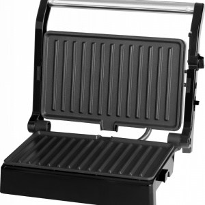 Sandwich maker si grill ECG S 3070 Panini Power, 1500 W, deschidere 180°, placi nonaderente - RESIGILAT - Img 3