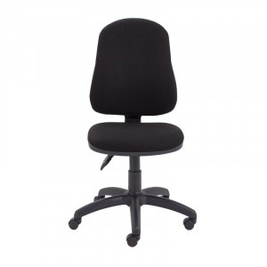 Scaun de birou ergonomic, negru, 110 x 65 cm - Img 1