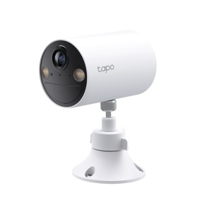 Set 2 Camere IP de Exterior TP-Link Tapo C410 cu Acumulatori IP65 DistanTA IR 15m 3Mpx rezolutie 2K RJ-45 + Wireless Microfon Alb, RESIGILAT, 1 AN GARANTIE - Img 5