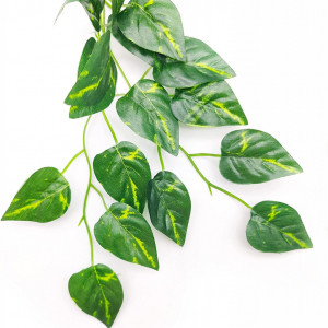 Set 2 plante de iedera agatatoare artificiala Sinzau, plastic/fier, verde, 90 cm / 4 cm - Img 4