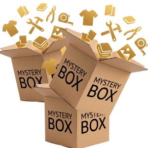 Set 3 Mystery Box România - Mega Pachet de 3 Cutii Misterioase cu Surprize Utile (Textile, Unelte, Decorațiuni)