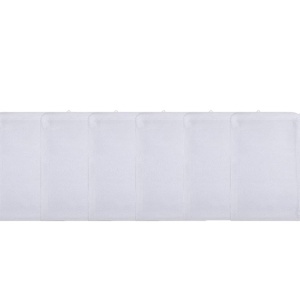 Set de 12 pungi pentru filtrarea apei acvariului Helweet, poliester, alb/negru, 20 x 15 cm - Img 7