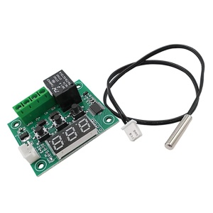 Set de 2 module cu senzor digital pentru placa de control 10Gtek, plastic/metal, verde/negru, 12V, -50-110°C