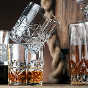 Set de 2 pahare pentru whisky SkySnow, sticla, transparent, 8,5 x 9 cm, 340 ml - Img 6