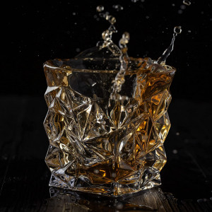 Set de 2 pahare pentru whisky SkySnow, sticla, transparent, 9,7 x 9 X 6,3 cm, 300 ml - Img 2