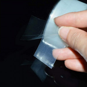Set de 2 role banda de izolatie adeziva Monika Car, silicon, transparent, 2,5 cm - Img 7