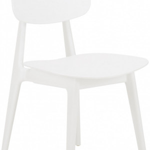 Set de 2 scaune Smilla, alb, 43 x 49cm - Img 4