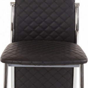 Set de 2 scaune Wilson - negru/argintiu - Img 7