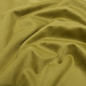 Set de 3 fete de perna CALIYO, catifea, verde maslina, 50 x 50 cm
