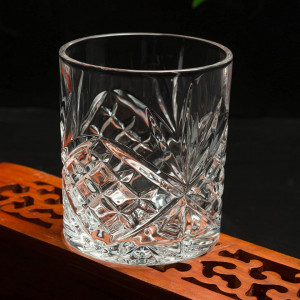Set de 4 pahare pentru whisky LANFULA, sticla, transparent, 300 ml - Img 5