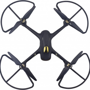 Set de 4 protectii pentru amortizoare drona Hubsan H501S RC Quadcopter ZYGY, plastic, negru - Img 4