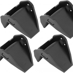 Set de 4 protectii pentru schimbare anvelope Tarente, ABS, negru - Img 2