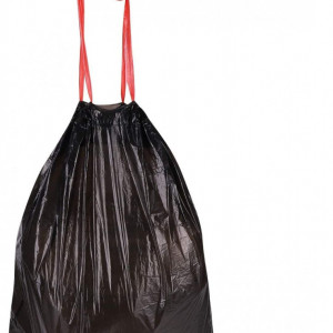 Set de 5 role cu saci pentru gunoi AeeYui, plastic, negru, 20 L, 40 X 50 cm - Img 4