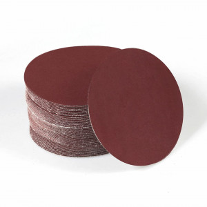 Set de 50 discuri abrazive SPEEDWOX, oxid de aluminiu, rosu, 1500, 12,5 x 5,8 cm - Img 1