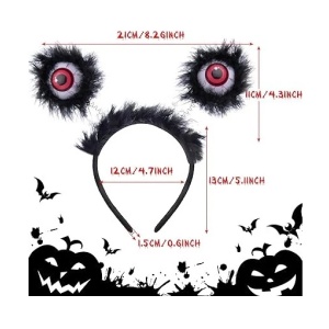Set de 9 bentite de Halloween, BQTQ, plastic, negru, 12 cm/13 cm