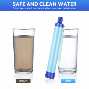 Set de accesorii pentru filtrarea apei Vintoney, plastic, alb/albastru, 6 piese - Img 6