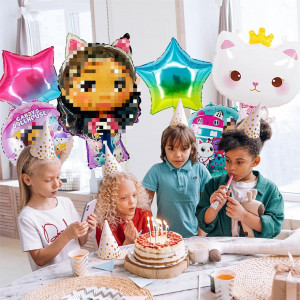 Set de baloane pentru copii Yisscen, folie, multicolor, 6 piese