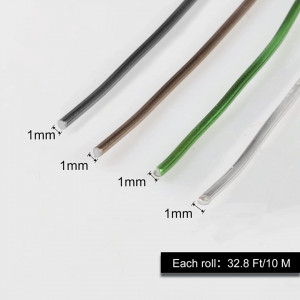 Set de cleste si 6 role de sarma pentru bricolaj LEONTOOL, metal, multicolor, 120 x107 x 90 mm/ 10 m - Img 3