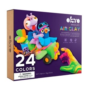 Set de Creatie Air Clay, Okto, 24 culori - Img 1