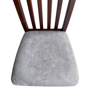 Set masa DM4 Maxima si 4 scaune DM1 Tilo, nuc, 70x76x120/150 cm - Img 3