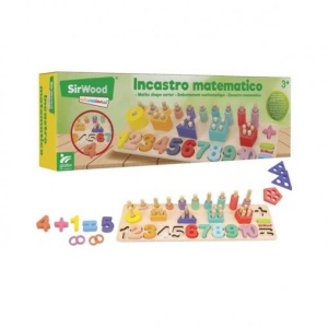 Set matematica 3 in 1 din lemn Globo - Img 2