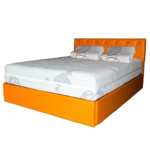 Set saltea NEPTUN Memory Pocket Comfort plus 2 perne ortopedice memory SB 52x32 cm, 180x200x30 - Img 1