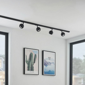 Spotlight Guus, LED, metal, negru, 9 x 13,5 x 210 cm - Img 6